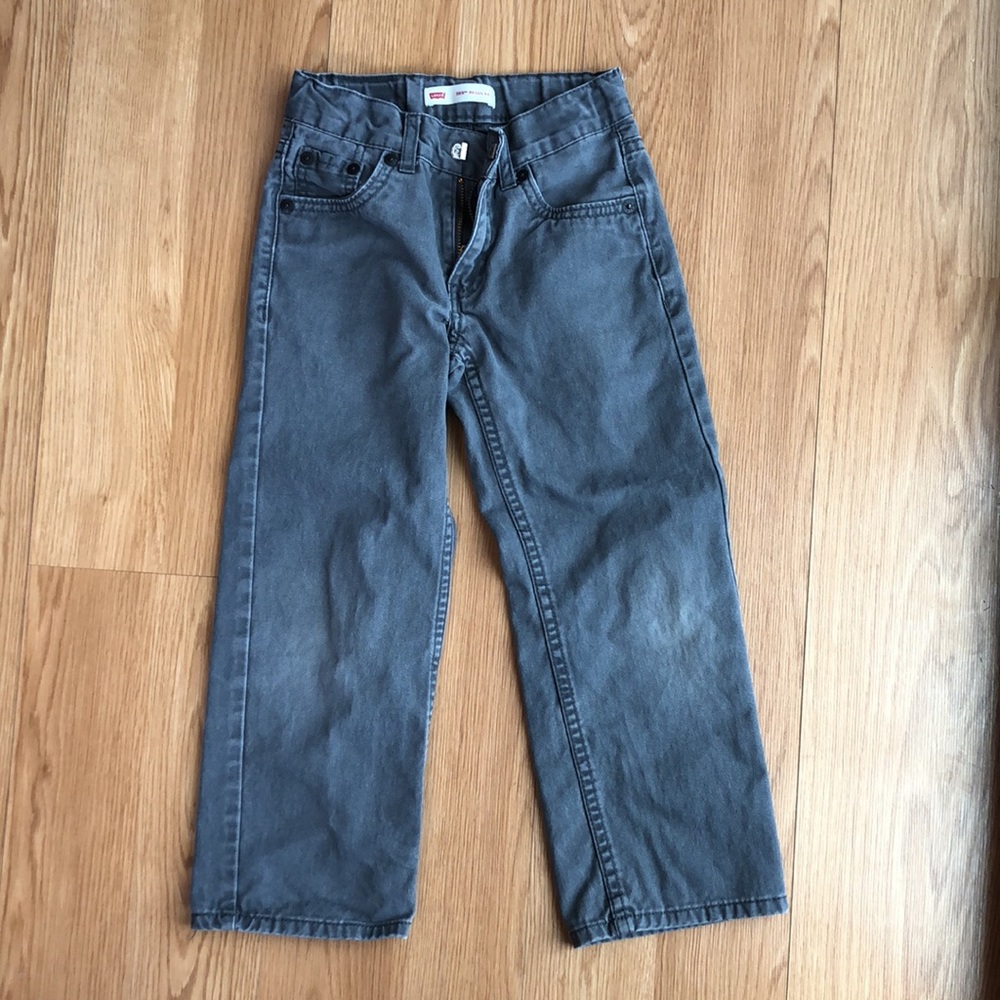 Levi’s 505 Gray 5-pocket pants Boys size 6 (5/6 yrs)